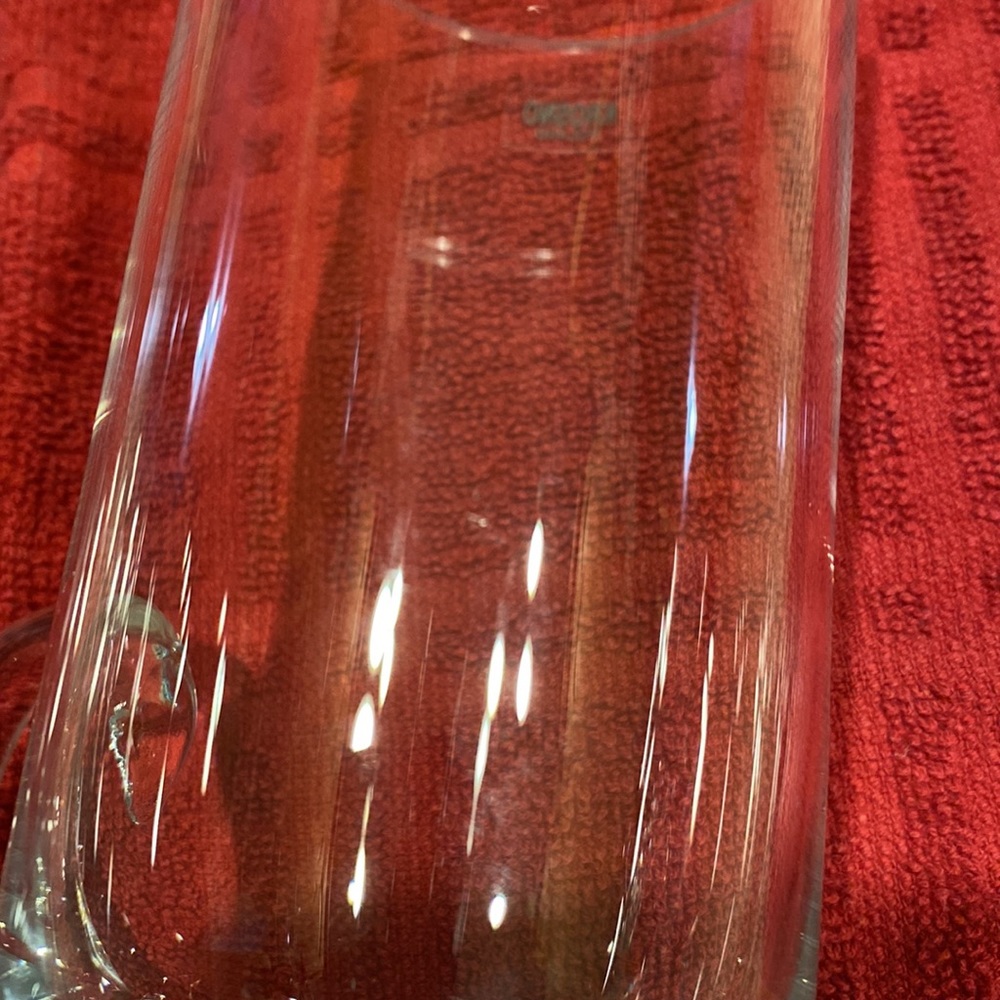 NWT 2 Krosno Poland Crystal Handled Glasses - Picture 8 of 17